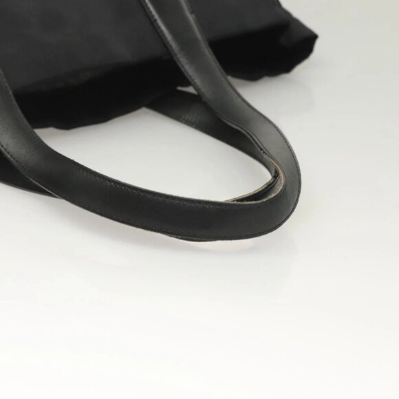 CHANEL New Travel Line Tote Bag Nylon Black gold CC Auth 131937 - Picture 7 of 16